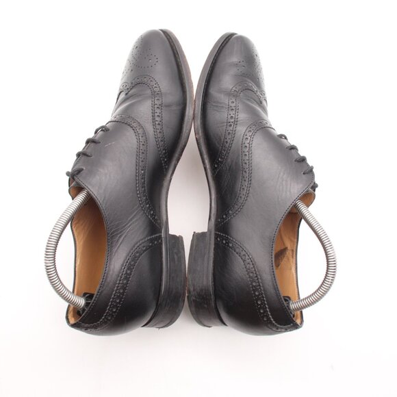 Jack Erwin Black Leather Wingtip Men\'s Size 8.5 Dress Oxfords Dress Shoes main image 11